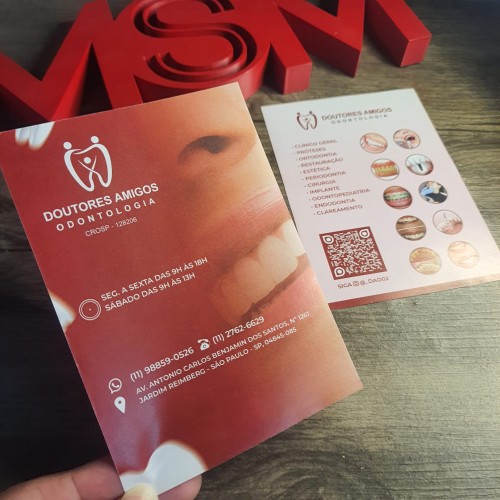 Panfleto Frente e Verso  - 10x14cm